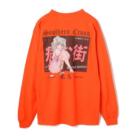 LONELY(論理)／ロンリー／SOUTHANCROSS ASKA L／S T-SHIRTS 