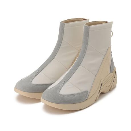 rafsimons スクエアトゥウェッジブーツ