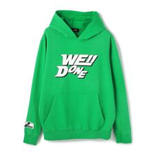 WE11DONE／ウェルダン／LOGO FITTED HOODIE／ロゴパーカー 