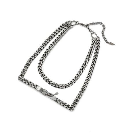 WE11DONE／ウェルダン／RIBBON LINK CHAIN CHOKER／チョーカー 