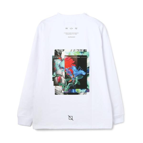 A4A／エーフォーエー／LILY LONG SLEEVE TEE／フラワーロングスリーブT