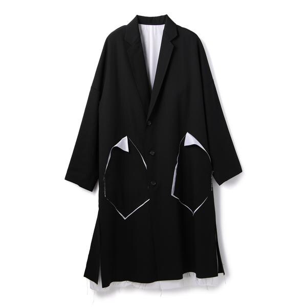 【美品】sulvam クラシックオーバーコート サルバム sulvam Classic Over Coat （Black） 通販 大阪/京都
