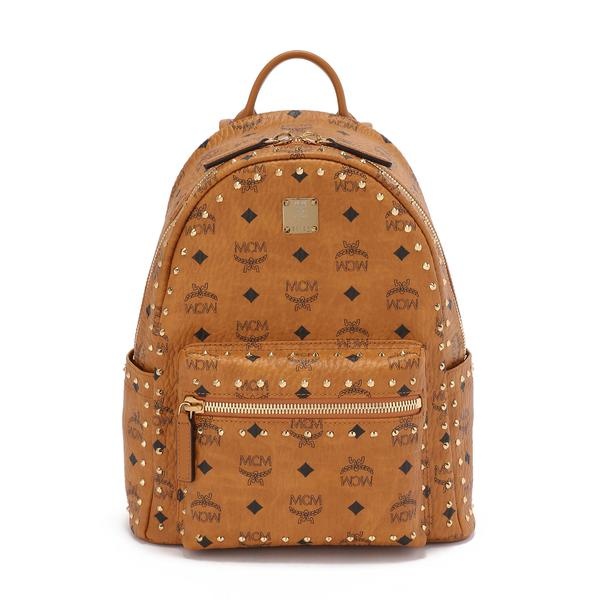 MCM／エムシーエム／Outline Studs BackPack Small／アウトライン