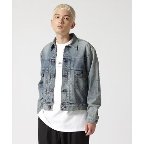 SUGARHILL×UNUSED／シュガーヒル×アンユーズド／FADED 2ND DENIM JAC 