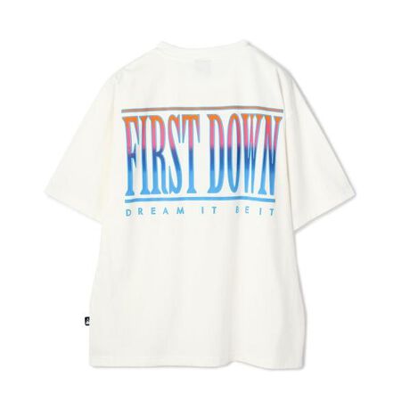 FIRSTDOWN／ファーストダウン／カラーロゴTシャツ／Color Logo S／S tee／F901505C | エルエイチピー(LHP