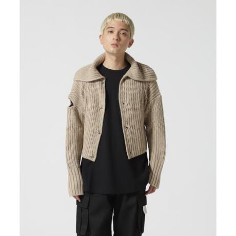sulvam／サルバム／SHORT SAILOR COLLAR KNIT／ショートセーラーカラー 