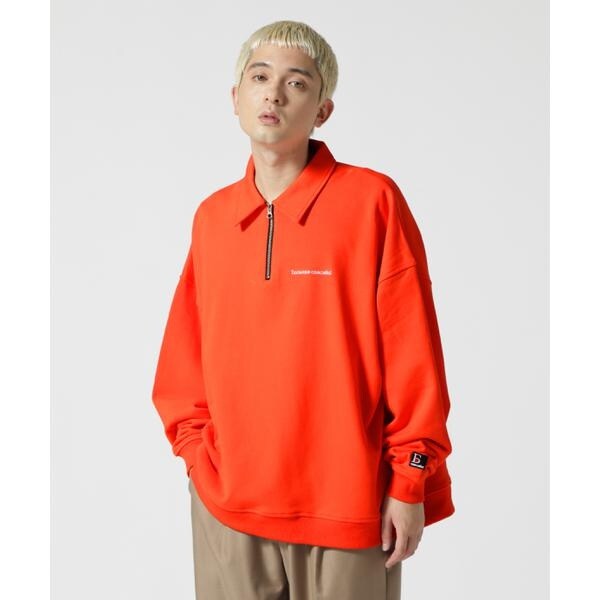 DankeSchon／ダンケシェーン／HALF ZIP SWEAT／ハーフジップ