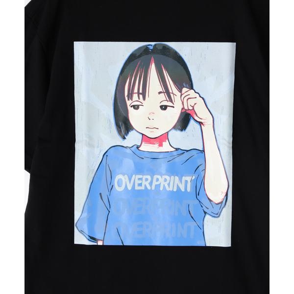 overprint／POPARTTEEVer.4／バックプリントTシャツ