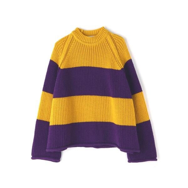 KIDILL／キディル／BORDER KNIT INSIT／ボーダーニット