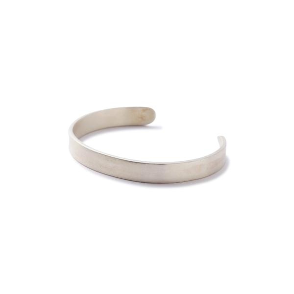 トゥエンティーエイティー／ STERLING SILVER ID BANGLE 8mm