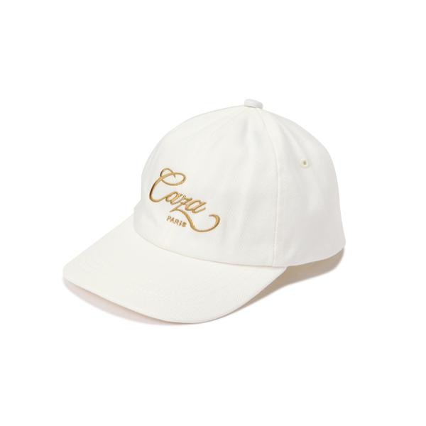 お買得大 CASABLANCA／カサブランカ／CAZA EMBROIDERED CAP／ロゴ