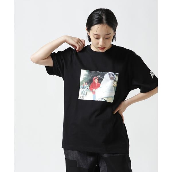 over print／オーバープリント／E.T. Tee1／グラフィックTシャツ