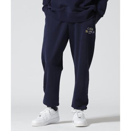 CASABLANCA／カサブランカ／LOGO EMBROIDERED SWEAT／ロゴスウェット