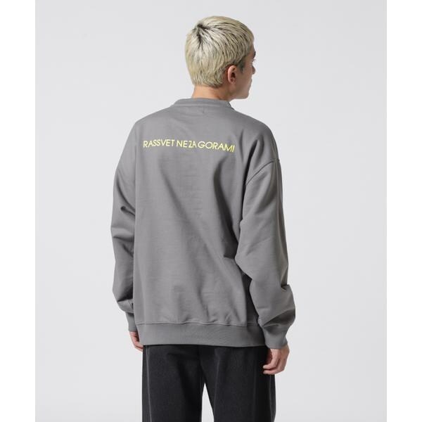 RASSVET(PACCBET)／ラスベート／SPORT SWEATSHIRT／ロゴ