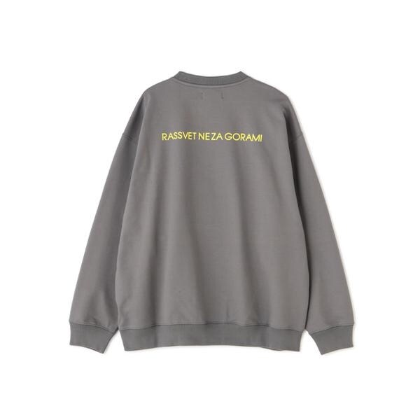 RASSVET(PACCBET)／ラスベート／SPORT SWEATSHIRT／ロゴ