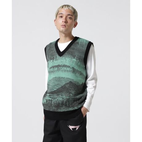 RASSVET(PACCBET)／ラスベート／SKAZKA SLEEVELESS KNIT／ニットベ 