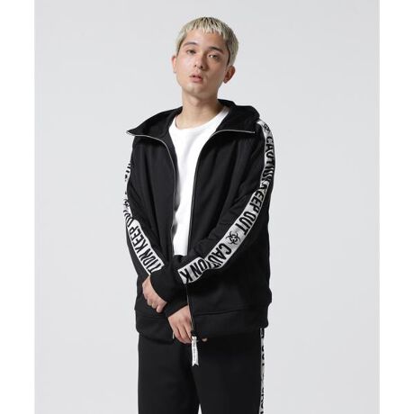 beauty：beast／ビューティービースト／KEEP OUT HOODED TRACK JACK  