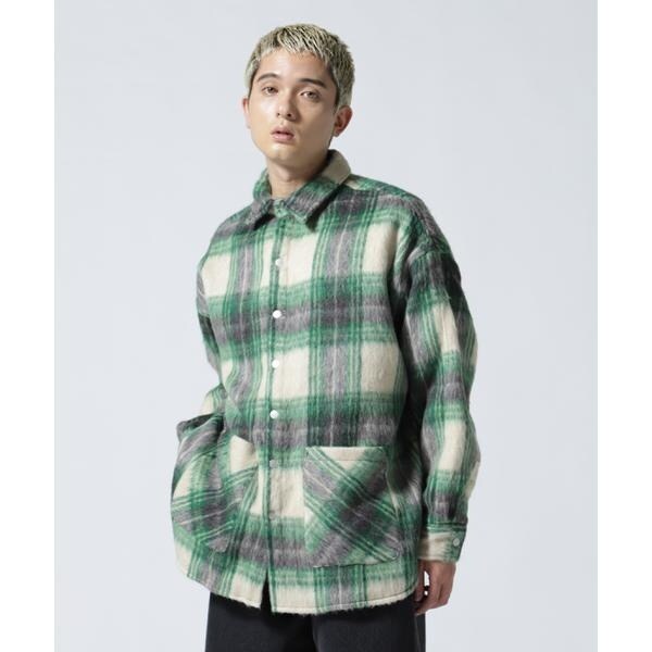 DankeSchon/ダンケシェーン ブラインドホックシャギーシャツ 【公式通販】