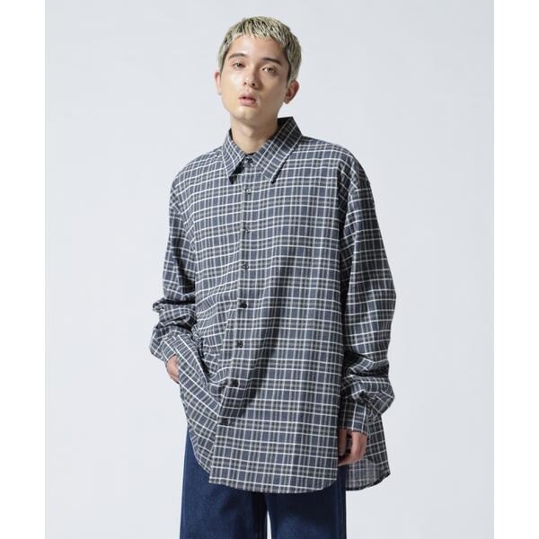 WHITELAND／ホワイトランド／BIG CHECK SHIRT／ビックチェックシャツ