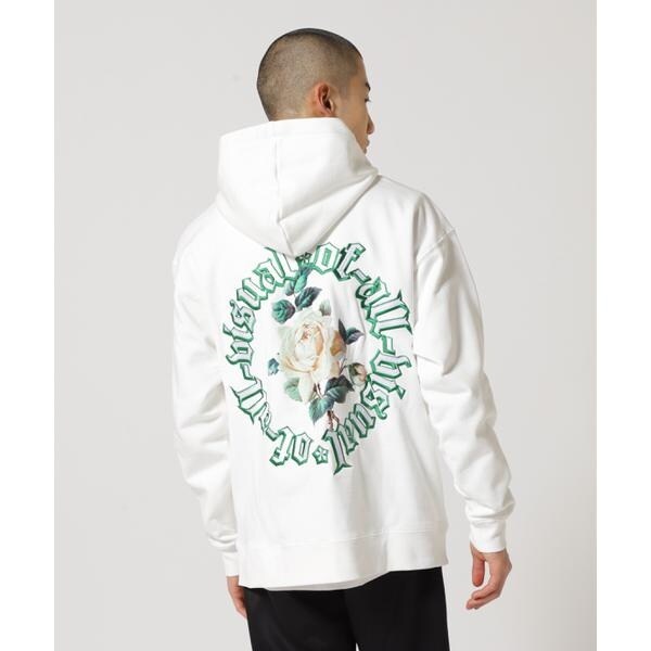 A4A／エーフォーエー／CIRCLE ROSE ZIP HOODIE／ジップアップパーカー