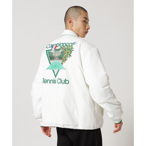 CASABLANCA／カサブランカ／TENNIS CLUB ICON COACH JACKET／コー