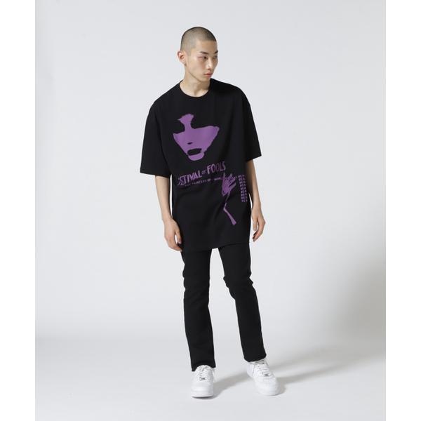 レビュー高評価の商品！ BTS ジミン着用 RAF SIMONS スマイリーtシャツ