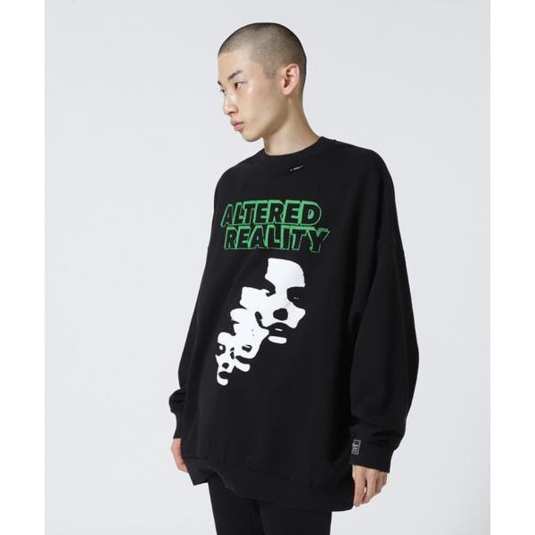 RAF SIMONS／ラフシモンズ／Altered Reality Print Sweat／スウェッ