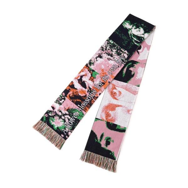 MONTMARTRE NEW YORK／モンマルトル ニューヨーク／Pink Oeil Scarf