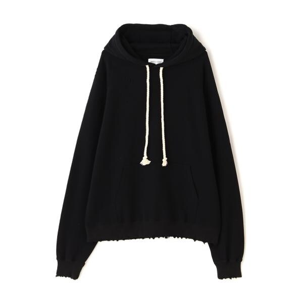 パーカー maison nine/メゾンナイン/ダメージ裏毛フードスウェット レディース メンズ maison nine／メゾンナイン／ダメージ裏毛クルーネック