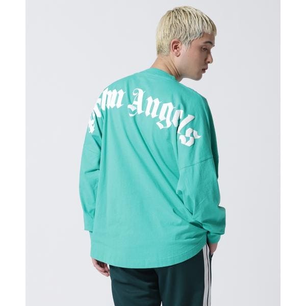 PalmAngels／パームエンジェルス／LOGO OVER LS TEE／ロゴ