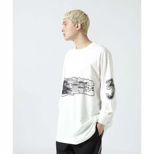 Y-3／ワイスリー／GFX LS TEE／グラフィックロングスリーブTシャツ