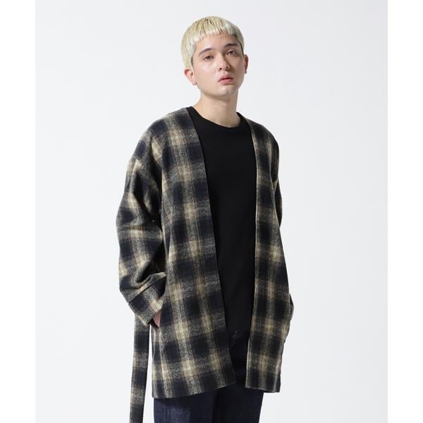 値下げ！todayful Check Rough Gown チェックラフガウン 50%OFF【NO ID.(ノーアイディー)】ﾁｪｯｸｶﾞｳﾝ(855006-842S) | CAMBIO