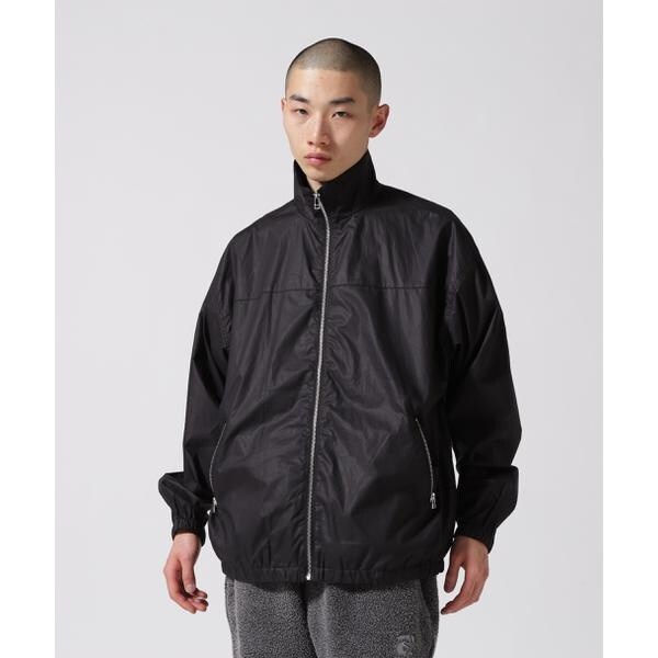 ダンケシェーン ナイロンスタンドショートブルゾン ブラック L