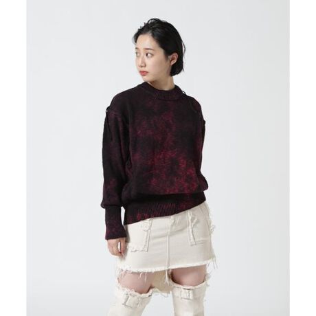 VOLTAGE CONTROL FILTER／Reverse Linking Knit Dyed | エルエイチピー 
