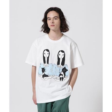 KIDILL／キディル／T-Shirt With Maya Shibasaki／グラフィックTシャツ  