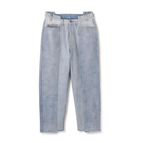 DankeSchon／ダンケシェーン／remake DENIM 2CM WIDE／リメイクデニム 
