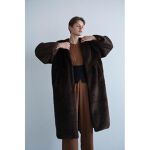 CLANE／クラネ／MIX FUR COCOON COAT／ミックスファーコクーンコート 