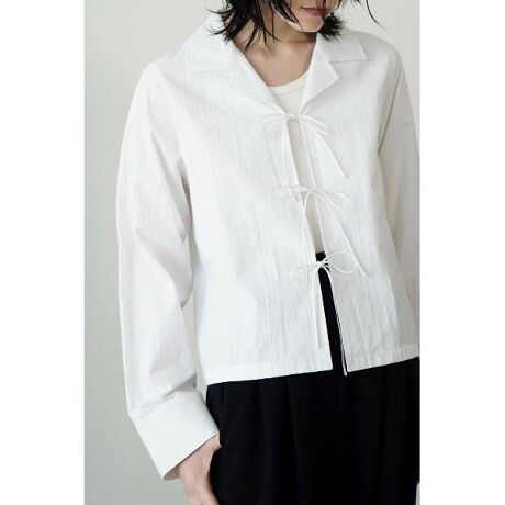 CLANE／クラネ／COMPACT RIBBON SHIRT | エルエイチピー(LHP) | マルイ 