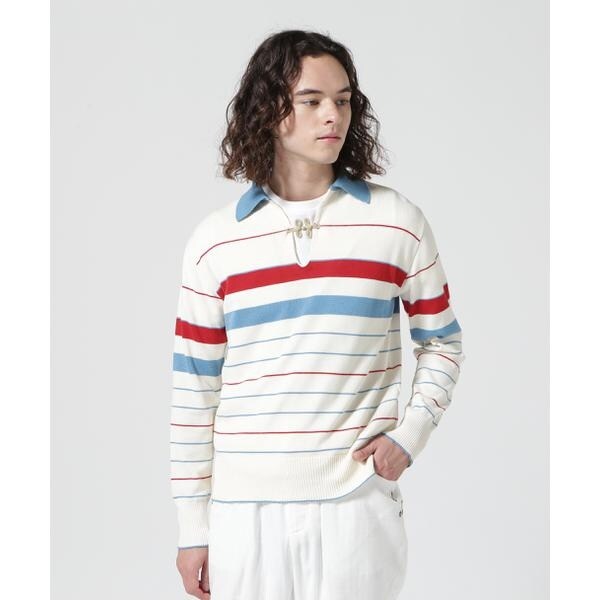 【LAMROF / ラムロフ】Just ニットポロ Lamrof／ラムロフ／Just knit Polo | エルエイチピー(LHP