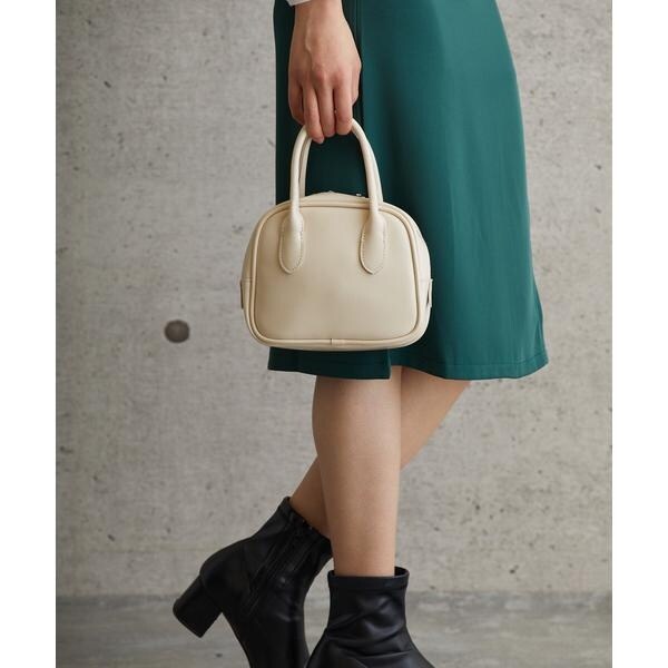 courage/クラージュ/シンセティックレザーハンドバッグ courage／クラージュ／シンセティックレザーショルダーバッグ