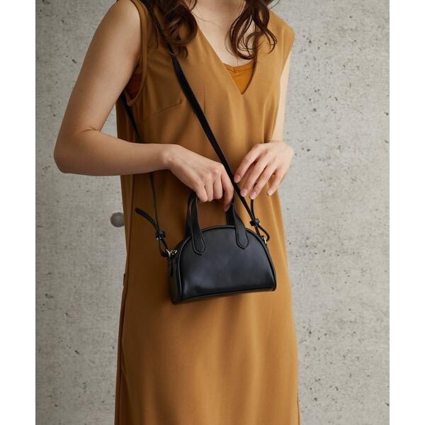 courage／クラージュ／シンセティックレザーショルダーバッグ
