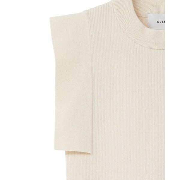 CLANE／クラネ／SQUARE SLEEVE KNIT TOPS／ニットトップス