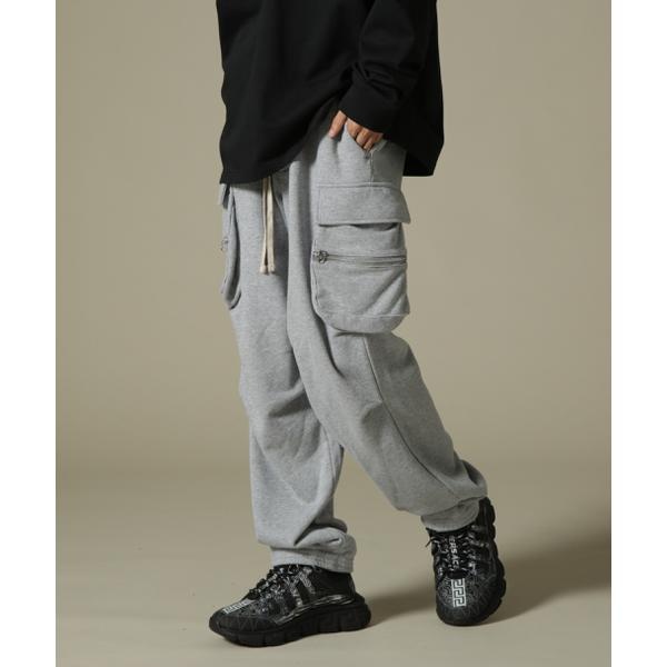 DankeSchon／ダンケシェーン／PREMIUM SWEAT ZIP POCKET PANTS