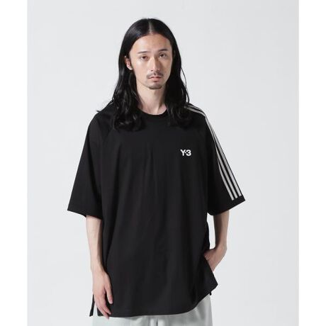 Y-3／ワイスリー／3S SS TEE／スリーストライプ半袖Tシャツ 