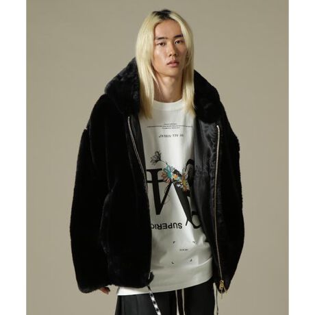 DankeSchon／ダンケシェーン／PREMIUM ECO FUR HOOD BLOUSON