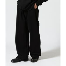 WHITELAND／ホワイトランド／REFLECTOR LOGO WIDE SWEAT PANTS／