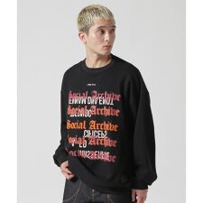 A4A／エーフォーエー／SOCIAL CREW NECK SWEAT／クルーネックスウェット