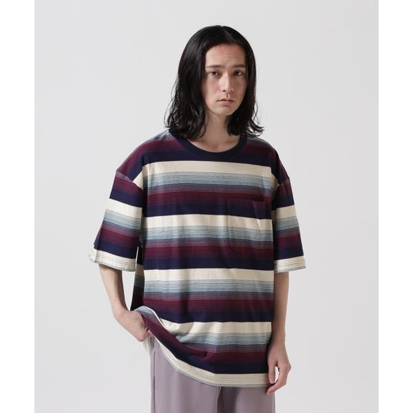 SUGARHILL／シュガーヒル／MULTI STRIPE BIG TEE | エルエイチピー(LHP