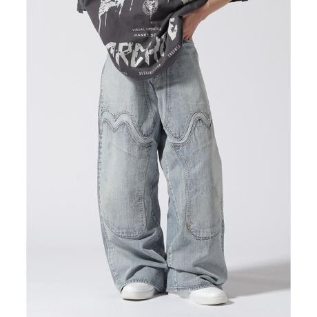 SUGARHILL／シュガーヒル／WESTERN WIDE DENIM PANTS | エルエイチピー 