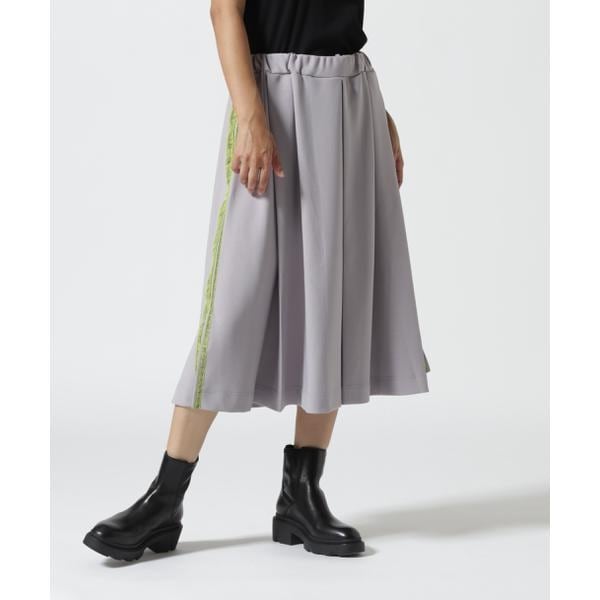 エルエイチピー（LHP）/neuron／にゅうろん／チェックラインジャージスカート neuron／にゅうろん／チェックラインジャージスカート